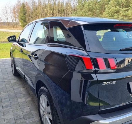 Peugeot 3008 cena 72900 przebieg: 160000, rok produkcji 2018 z Libiąż małe 407